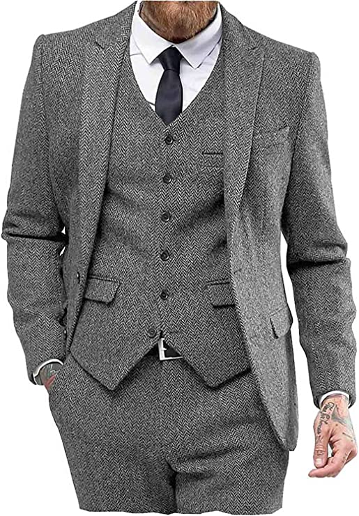 Big Screen Inspired Modern Tweed Suits - A Timeless Fashion Statement for  the Modern Gentleman - Elemental Spot