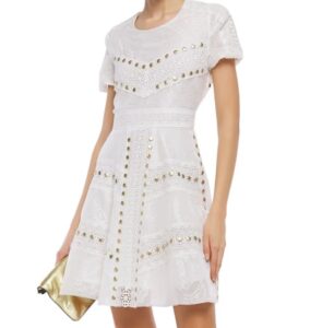 Maje White Dress as seen in Elite