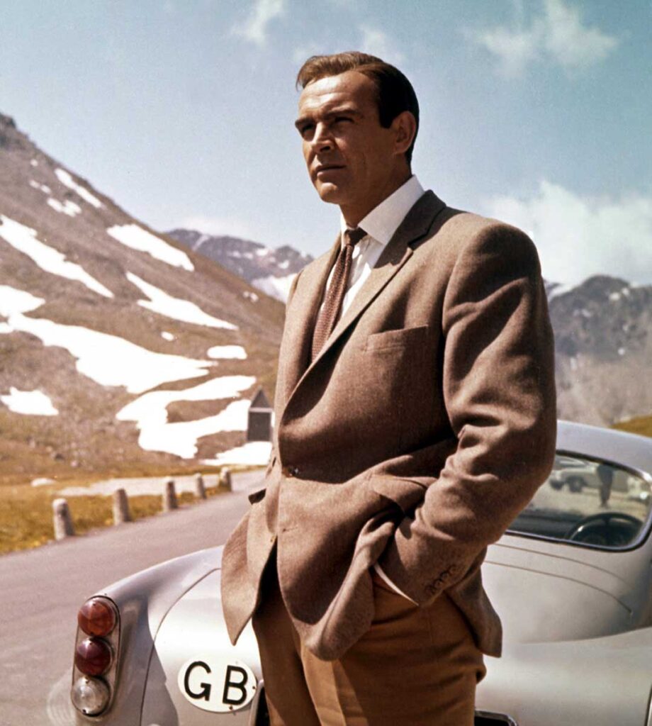 Tweed suite in the James Bond series