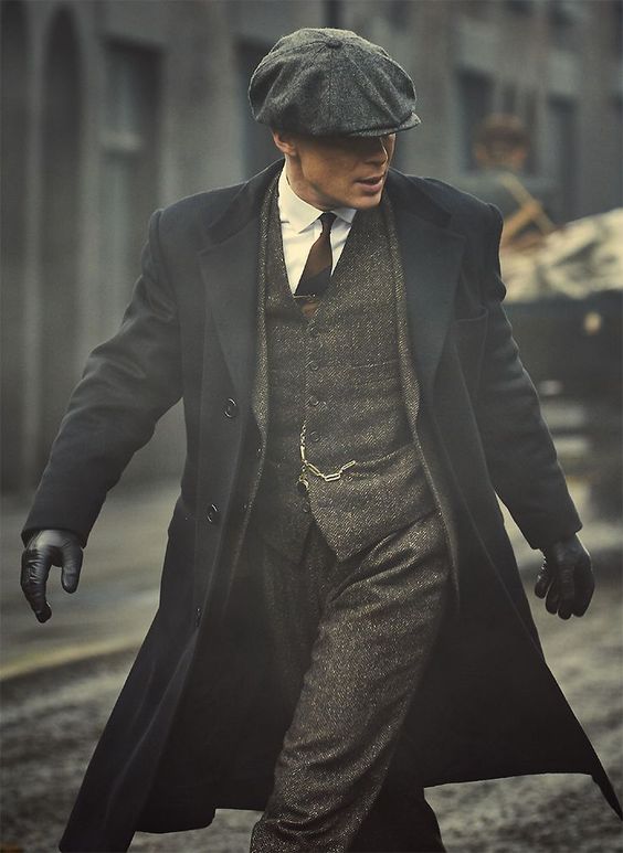 peaky blinders vintage style tweed suit and coat inspo