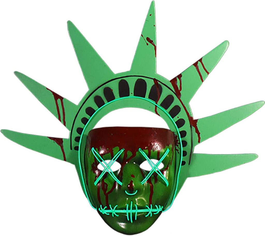 lady liberty mask the purge