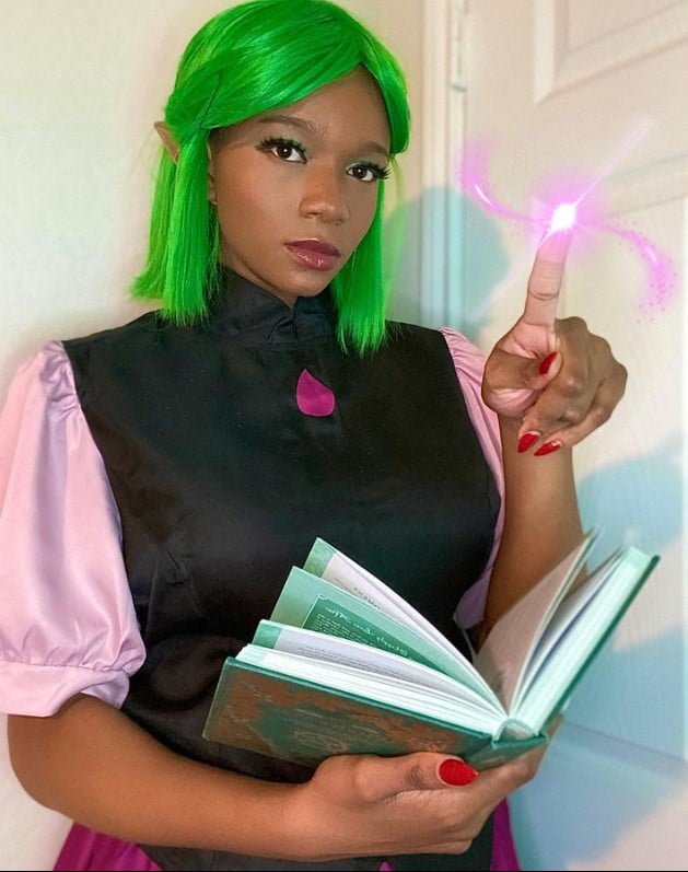 Amity Green Hair Cosplay by bria_sim