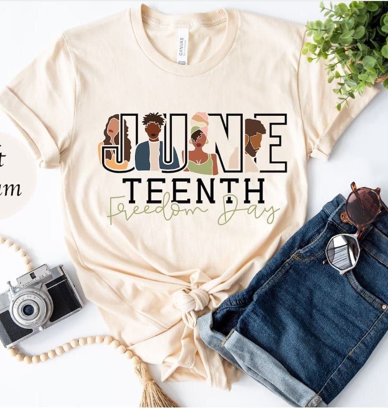 Juneteenth Outfits - casual shirt ans jeans shorts outfit for Woman-1.jpg