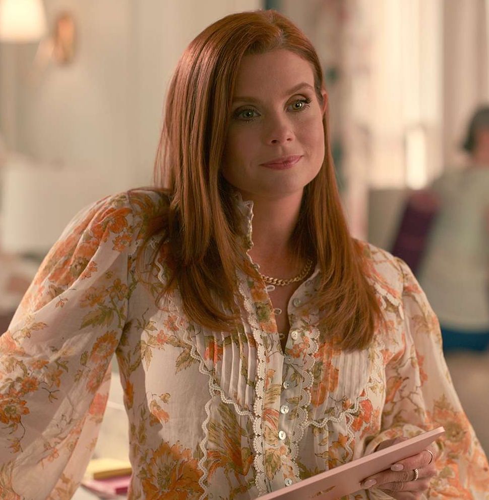 Floral Dress worn by Maddie Townsend (JoAnna Garcia) as seen in Sweet Magnolias Season 3