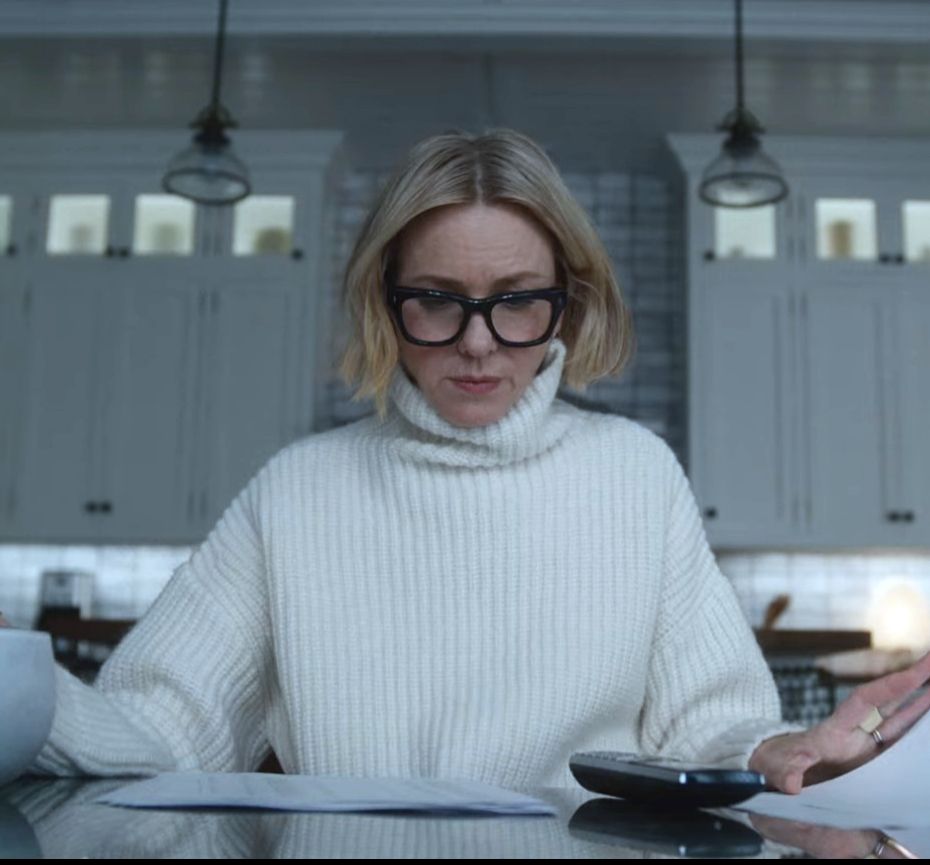 Naomi Watts’ Timeless Turtleneck Sweater worn by Nora in The Watcher -3