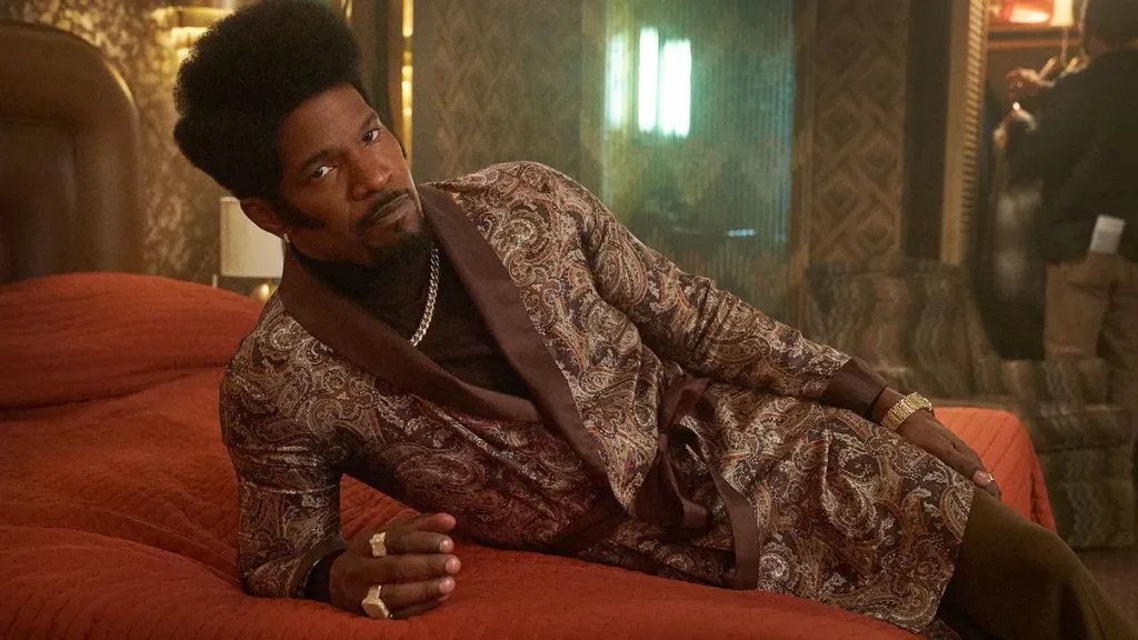 Slick Charles Paisley Print Robe in They Cloned Tyrone