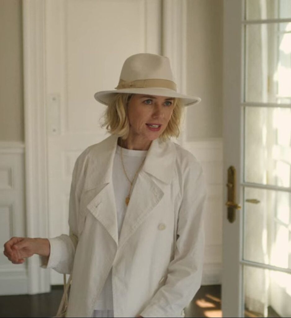 The Watcher Nora Brannbock Outfits White Fedora Hat-2