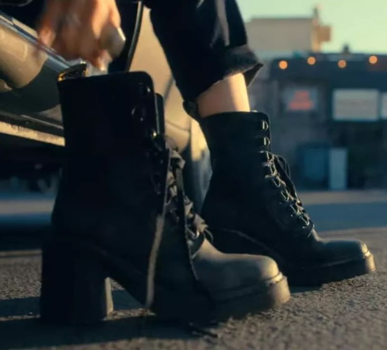Cassie’s Heeled Dr. Marten Lace-Up Boots