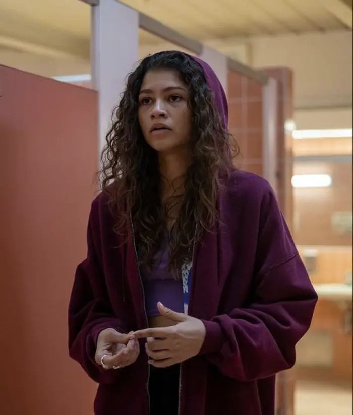 Euphoria’s Rue Bennett’s Oversized Hoodie