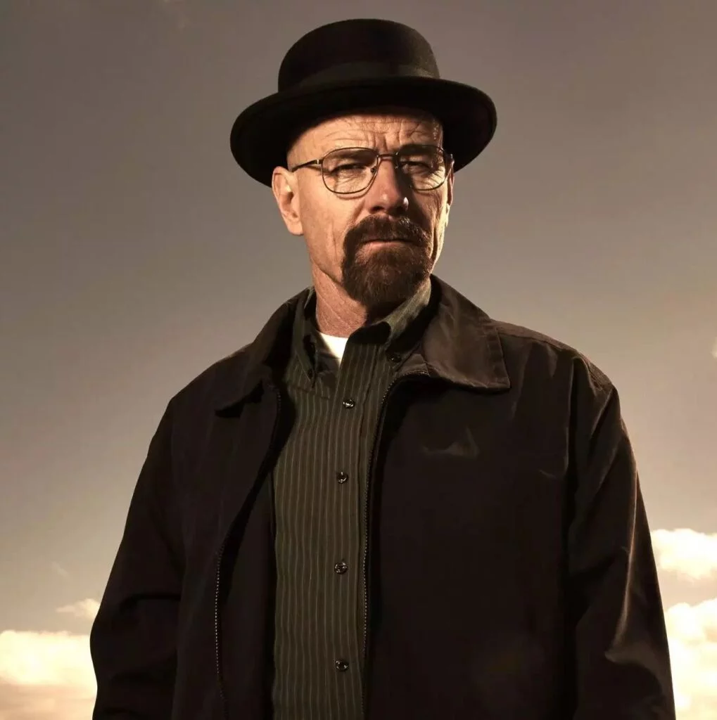 green emerald velvet dress Bryan Cranston in yellow checker shirt (Walter White-Breaking Bad) main image 0