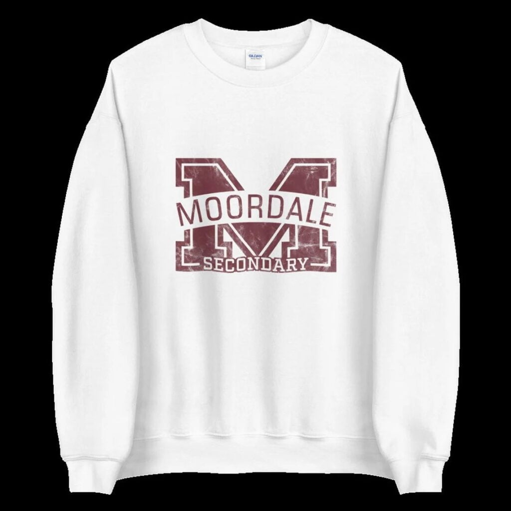 Moordale Secondary School Sweatshirt Maeve Wiley Emma Mackey Sex Education