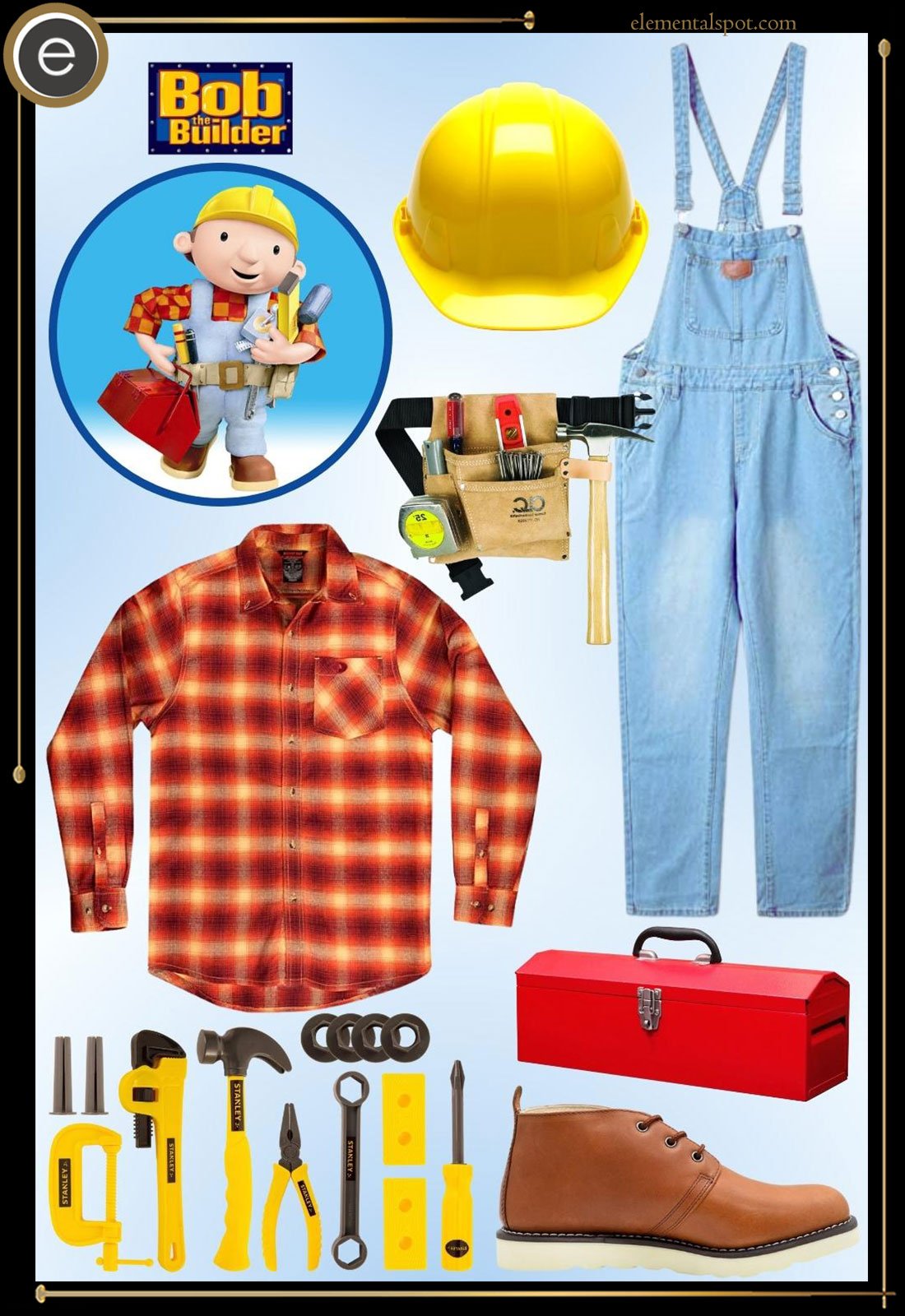 Costume-Bob The Builder-Bob The Builder