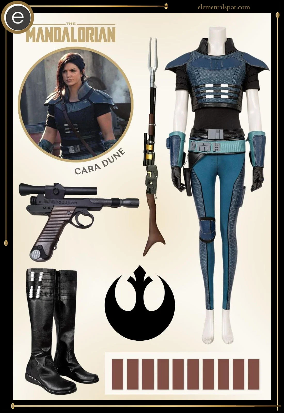 Costume-Cara Dune-The Mandalorian
