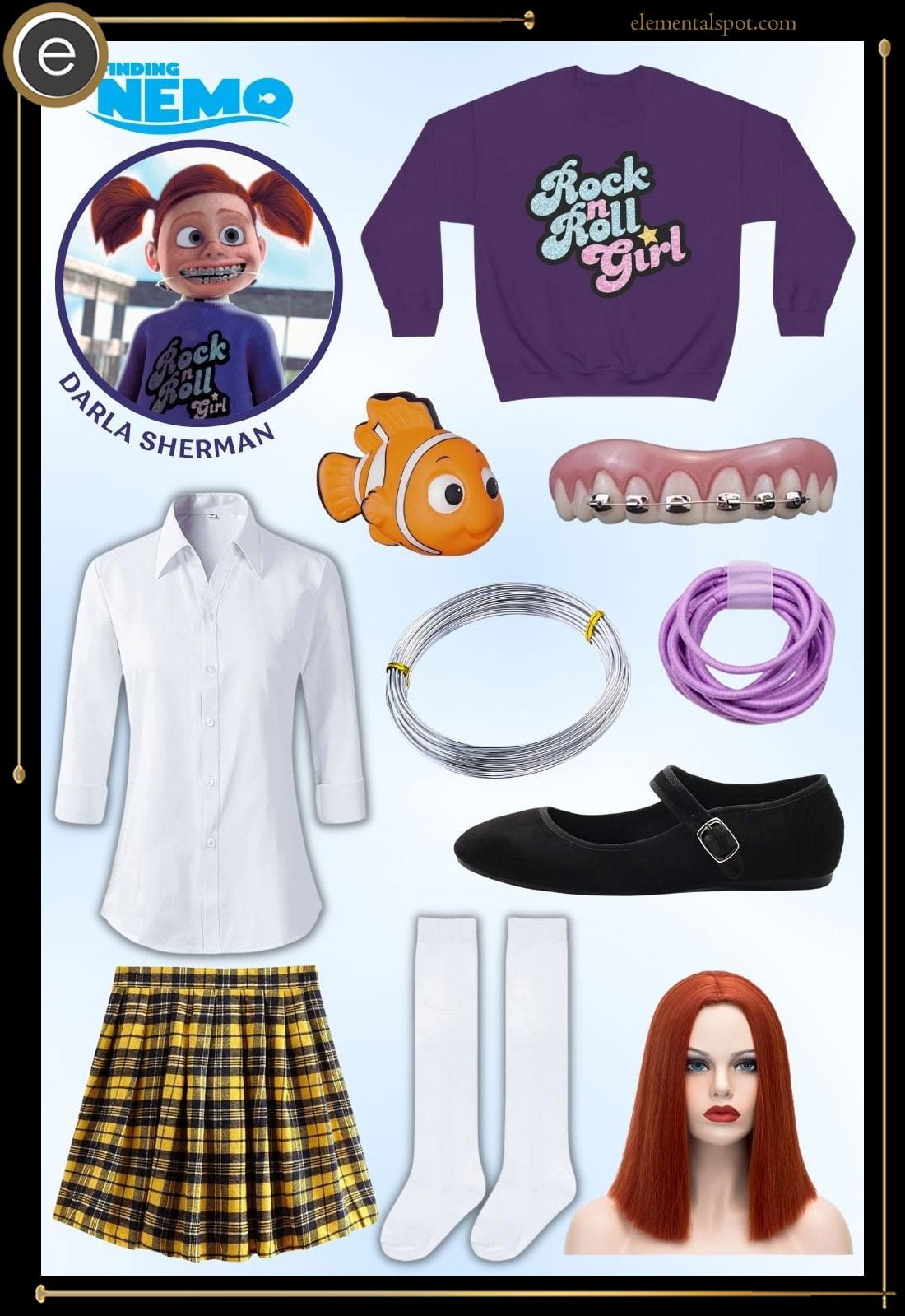 finding nemo costume. dory, darla, and nemo! #findingnemo