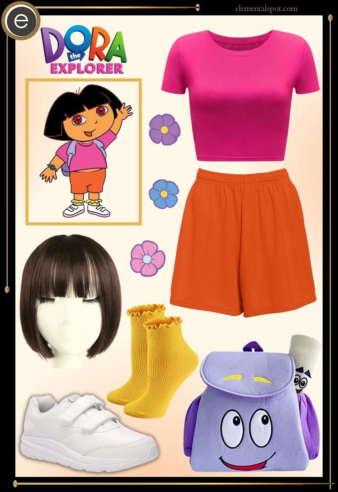 dora the explorer costume diy