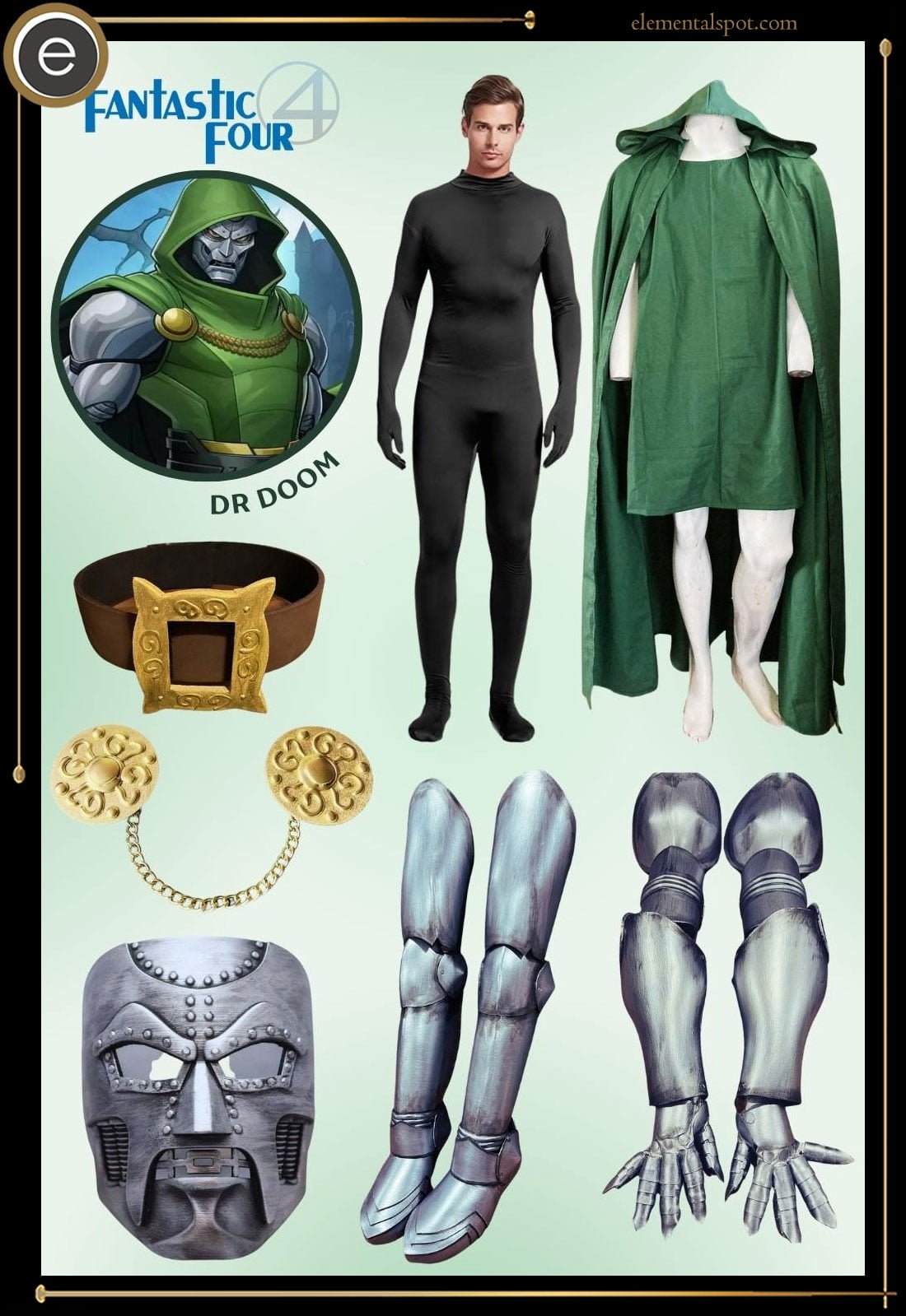 DOCTOR DOOM Cosplay Armor Template Dr Doom Full Armor, 52% OFF