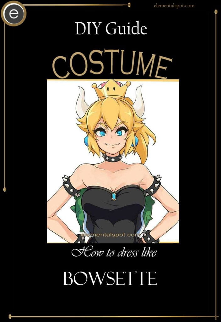 How to dress like Bowsette-Bowsette costume-DIY