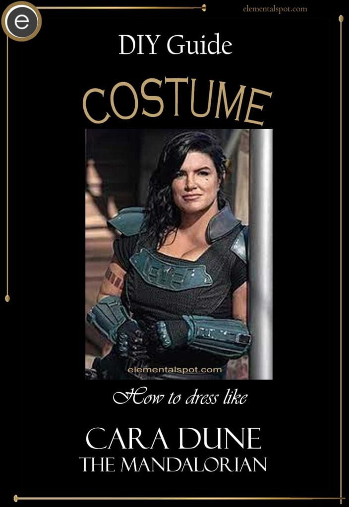 How to dress like Cara Dune-The Mandalorian costume-DIY