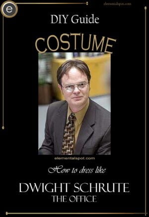 How to dress like Dwight Schrute-The Office costume-DIY