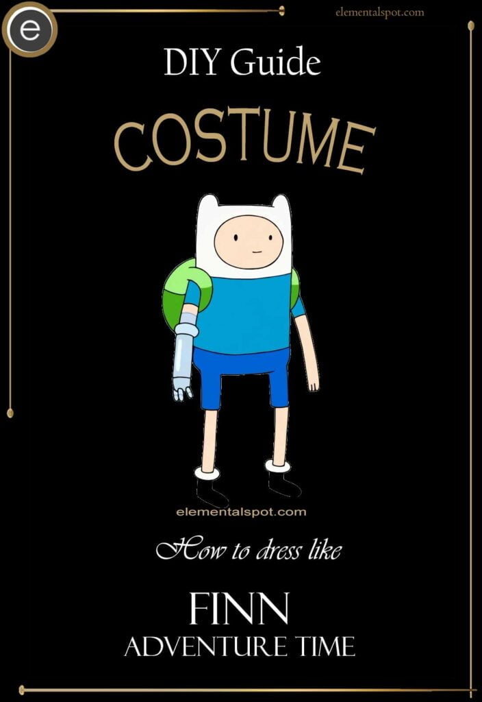 How to dress like Finn-Adventure Time costume-DIY