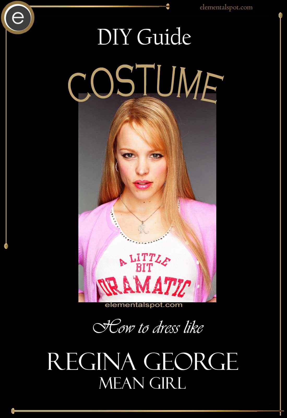 REGINA GEORGE MAKEUP TUTORIAL & COSTUME MEAN GRILS! 