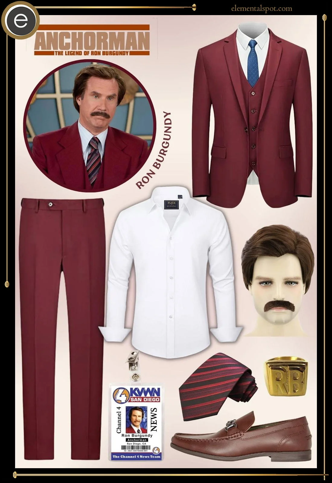 Dress Up Like Ron Burgundy from Anchorman Dress Up Like Ron Burgundy from Anchorman