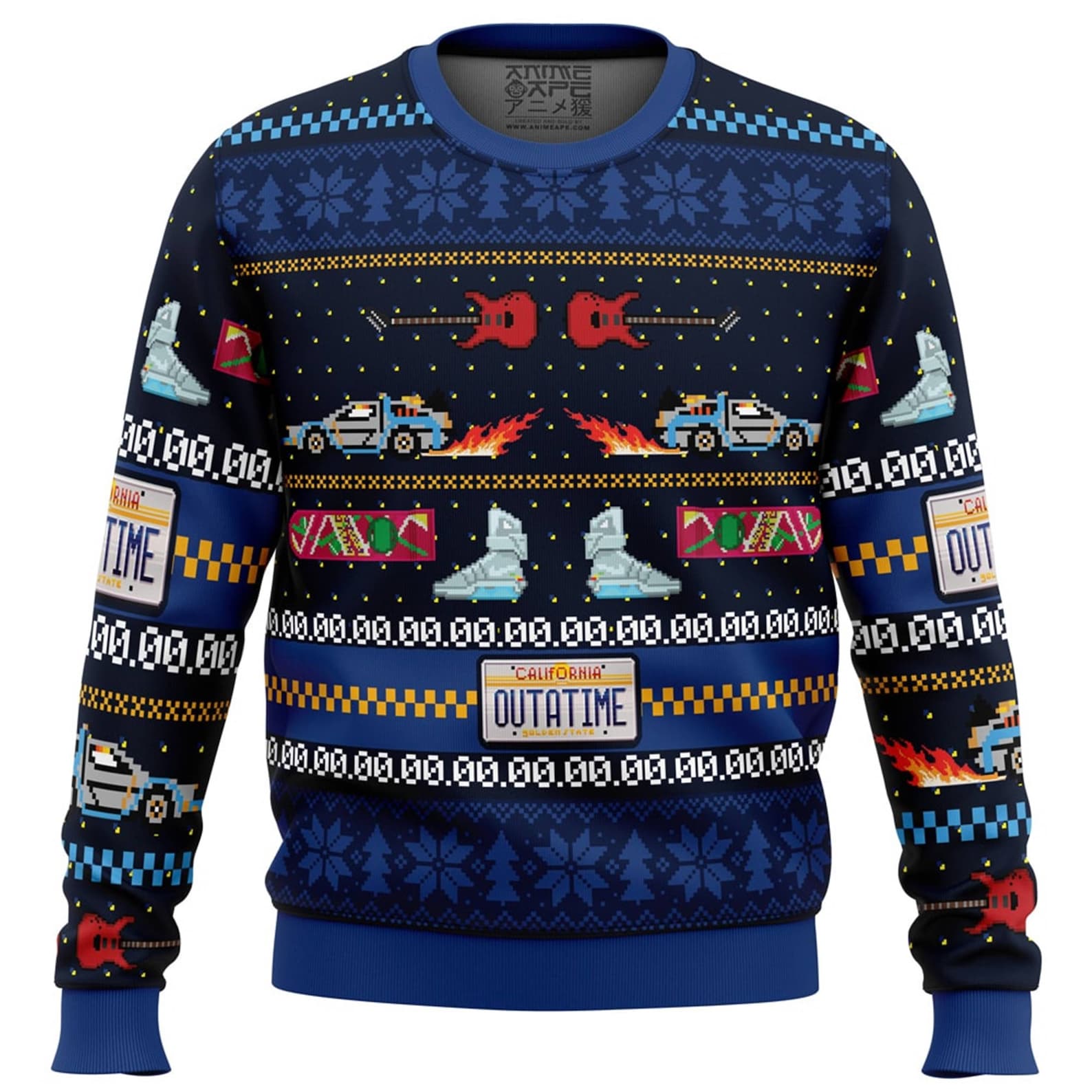 Back to the Future Gifts Back to the Future Ugly Christmas Sweater