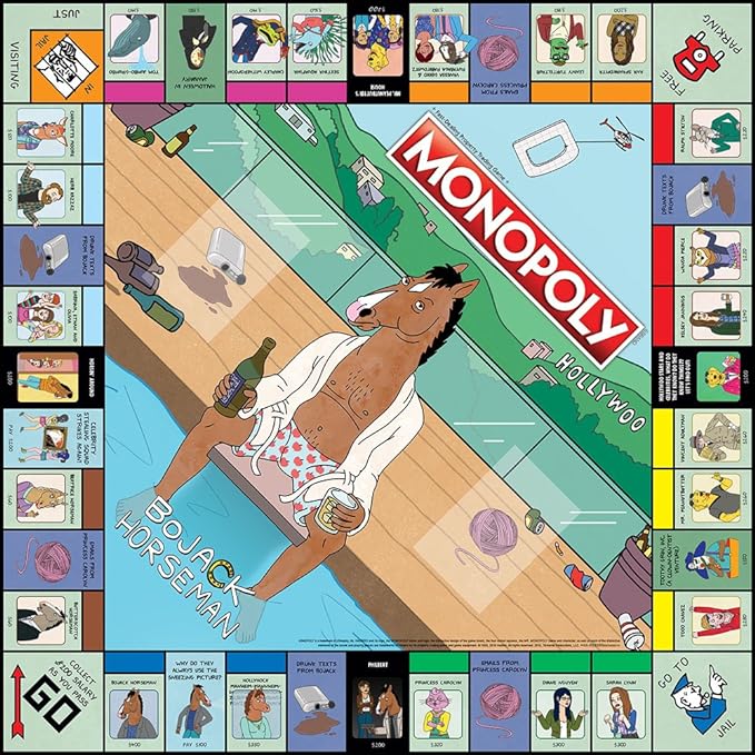 Gift Idea for BoJack Horseman - BoJack Horseman Monopoly