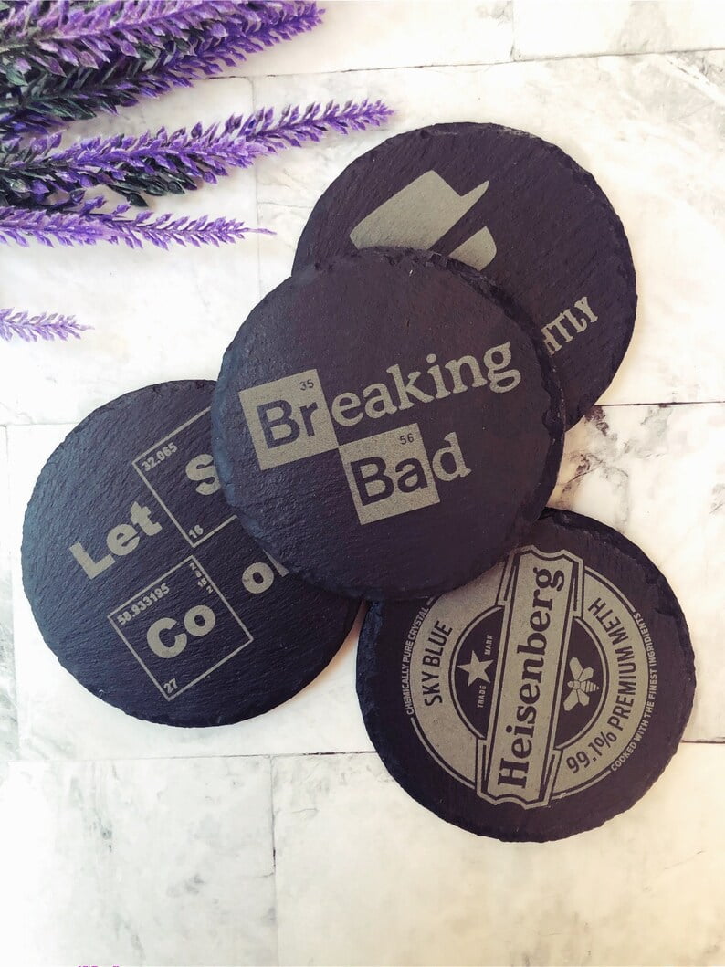 breaking bad gifts Breaking Bad Coasters