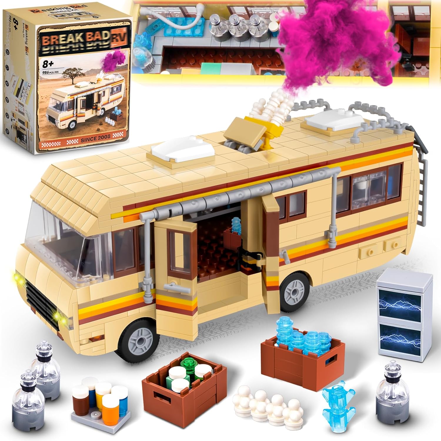 breaking bad giftsBreaking Bad RV Lego Set