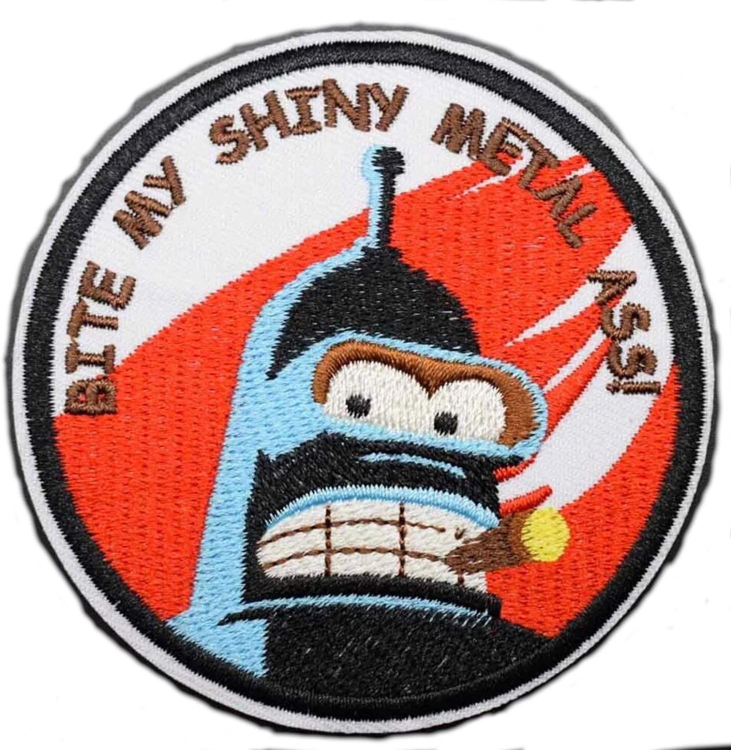 Gift of Sass: Bender's 'Bite My Shiny Metal Ass!' Patch Unveiled