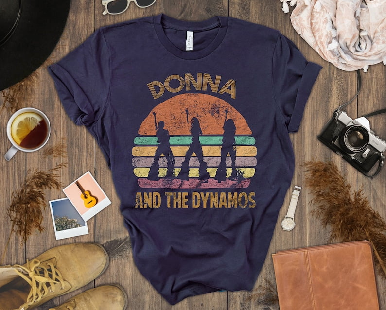 Mamma Mia Gifts-Donna and the Dynamos Vintage-Style Tee