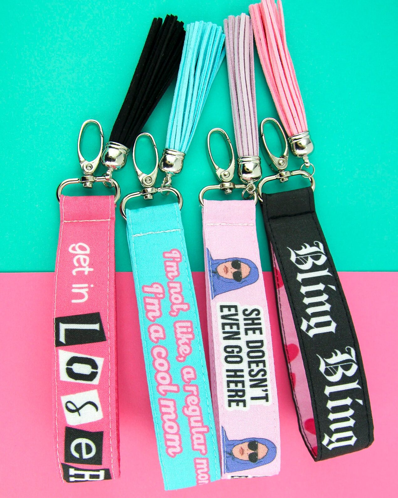 Mean Girls Present Mean Girls Keychain Wristlets