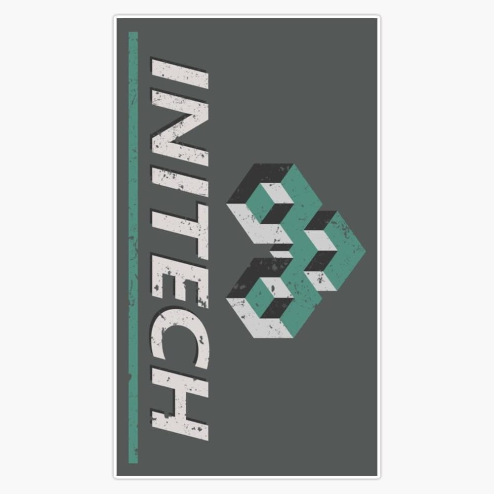 office space movie gifts Initech Sticker