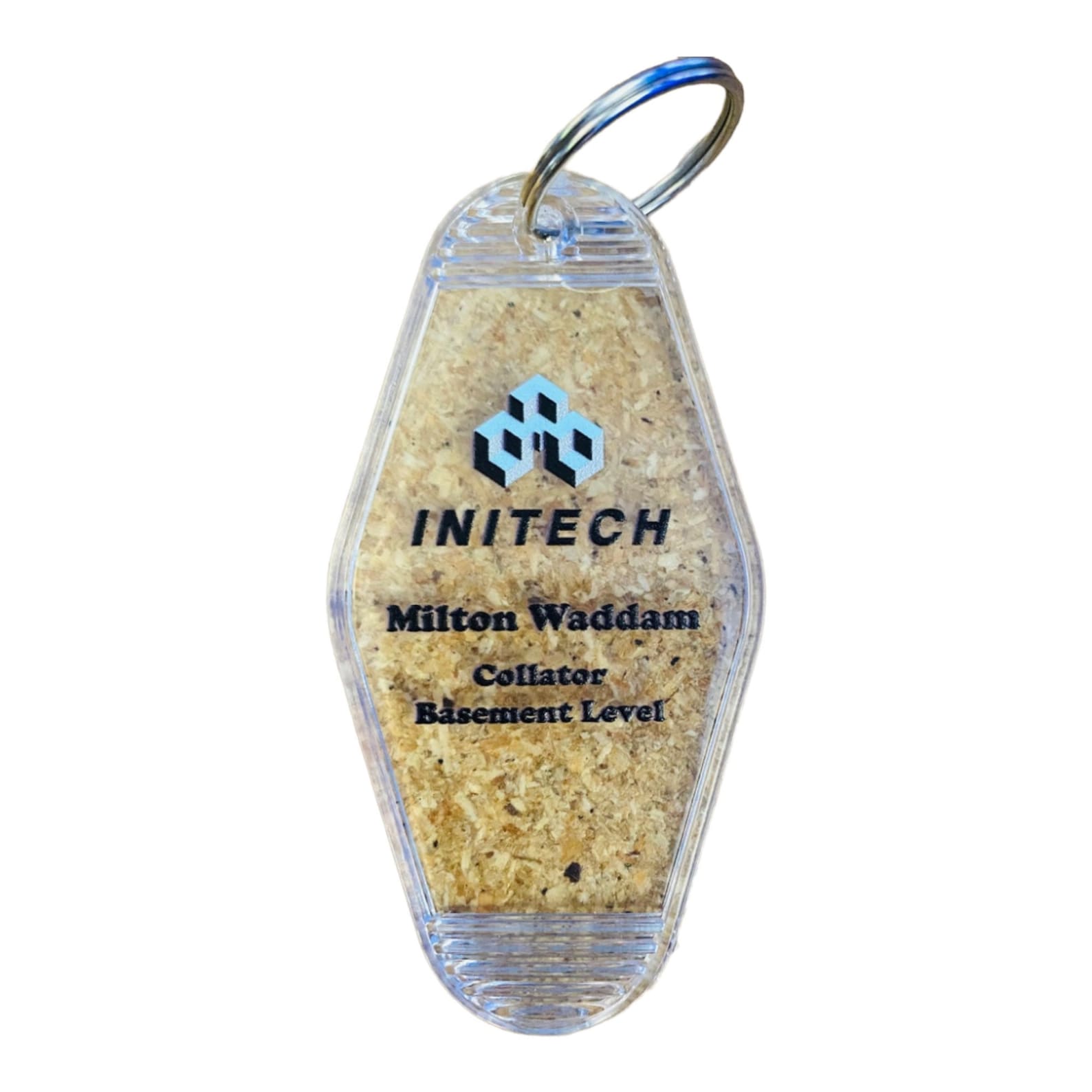 office space movie gifts Initech Keychain