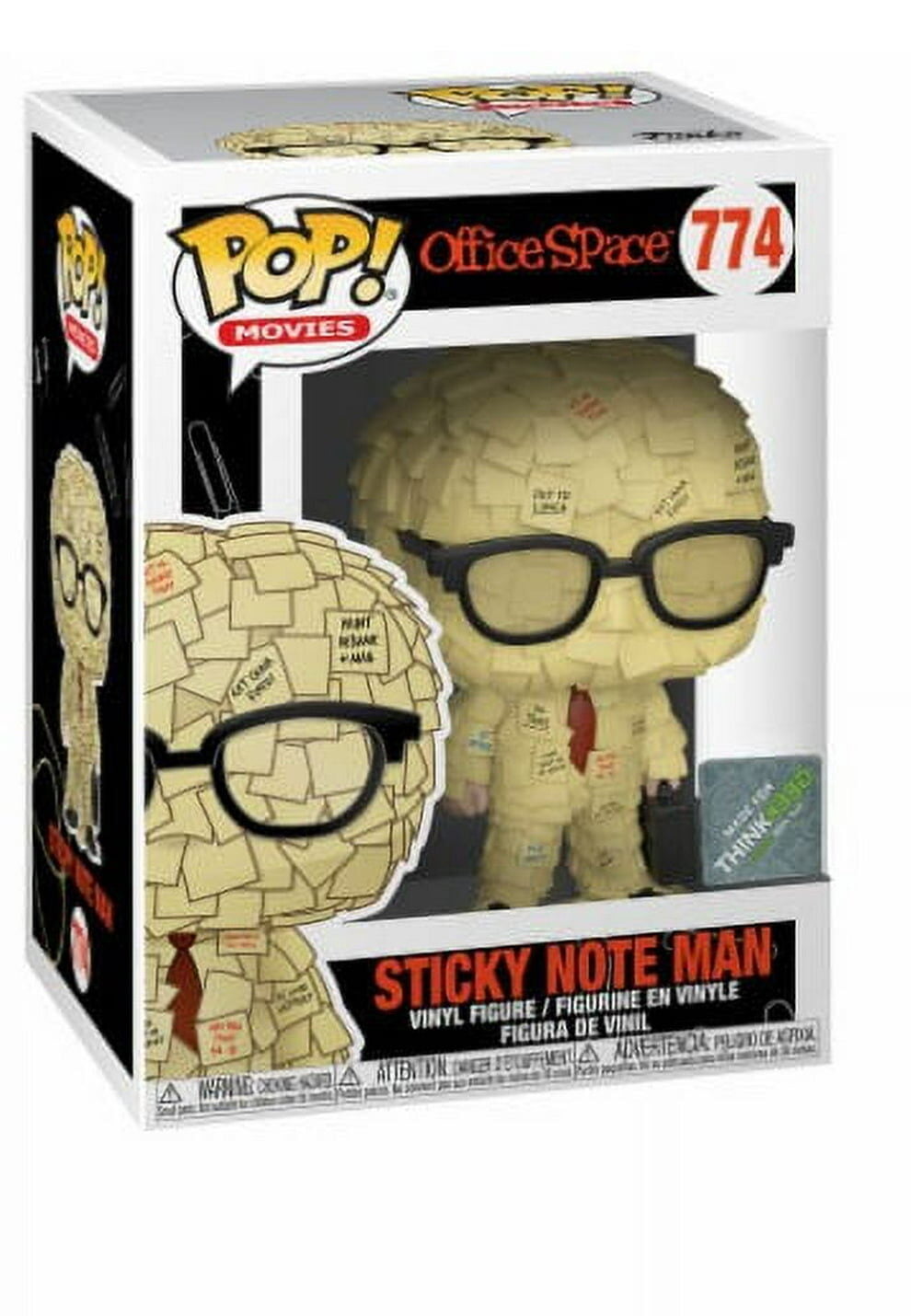 office space movie gifts Sticky Note Man Funko Pop