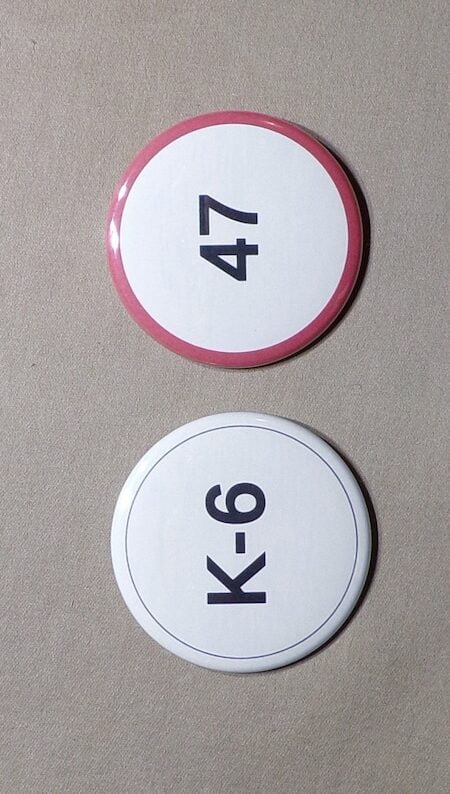 Oppenheimer Gifts Los Alamos Security Clearance Pin Badges