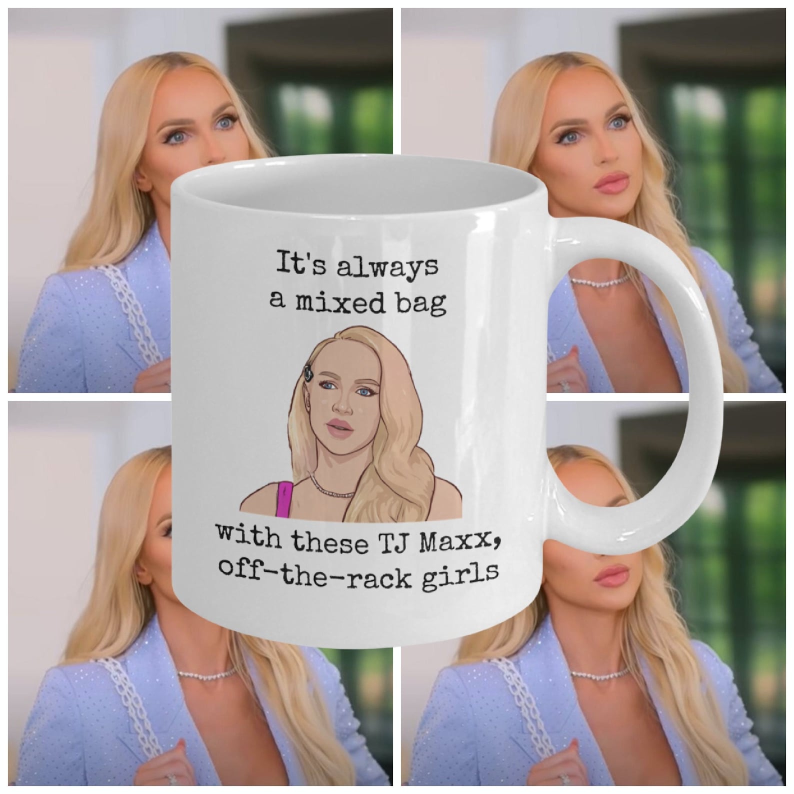 Selling Sunset Gifts Cheeky Christine Quinn Quote Mug