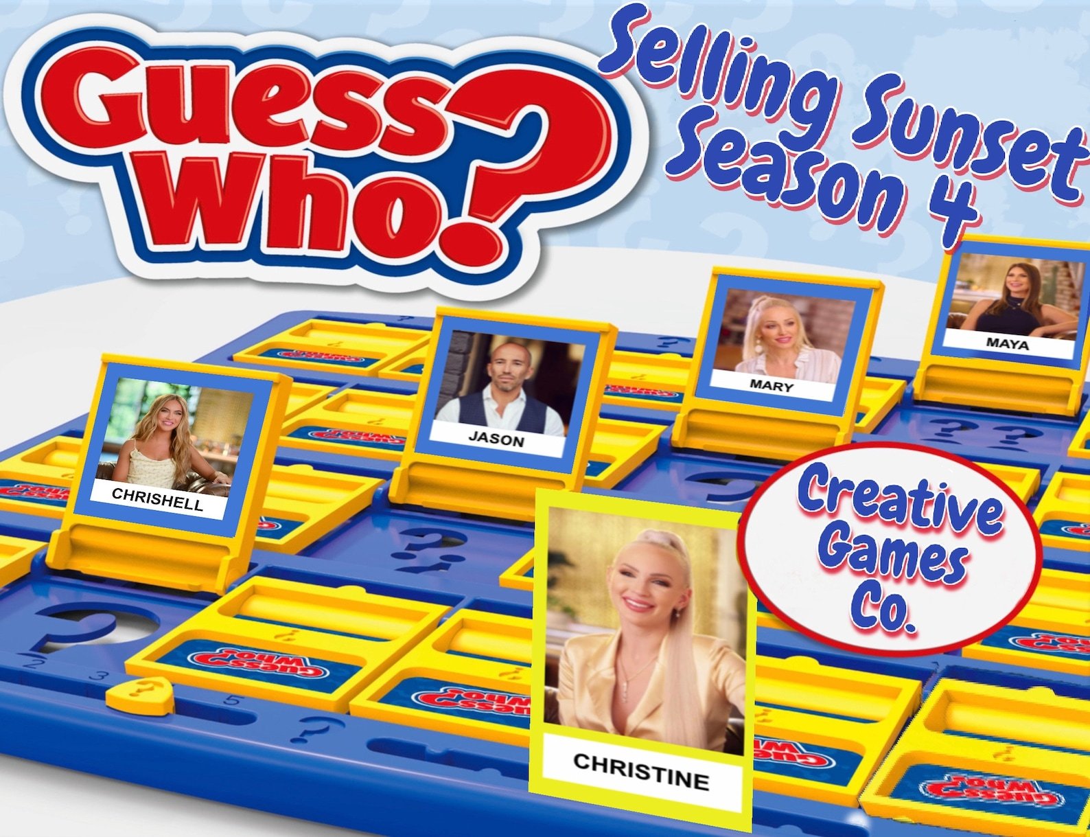 Gift-Idea Guess Who Game