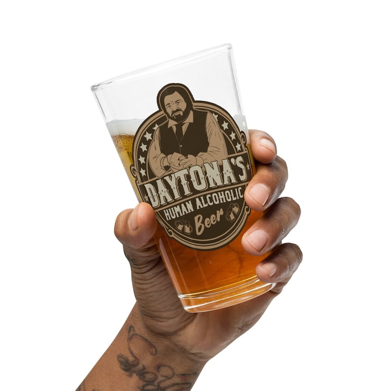 What We Do In The Shadows gifts Jackie Daytona Beer Glass