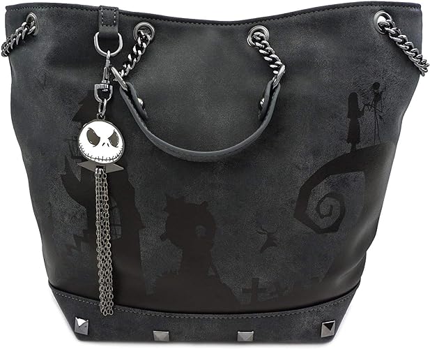 Nightmare Before Christmas Loungefly x Halloween Town Crossbody Bag
