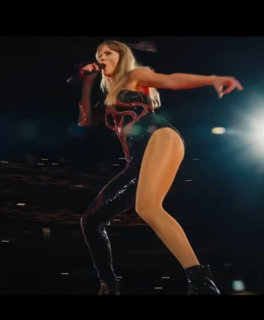 Taylor Swift Outfits The catsuit of catsuits Taylor in Robert Cavalli for the Reputation Era 2