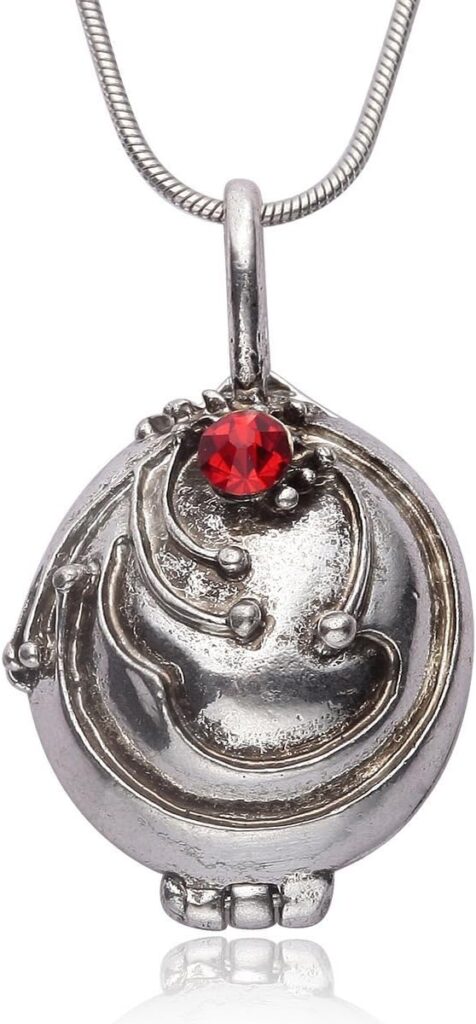 The Vampire Diaries Elena Gilbert Opening Vervain Locket Pendant Necklace