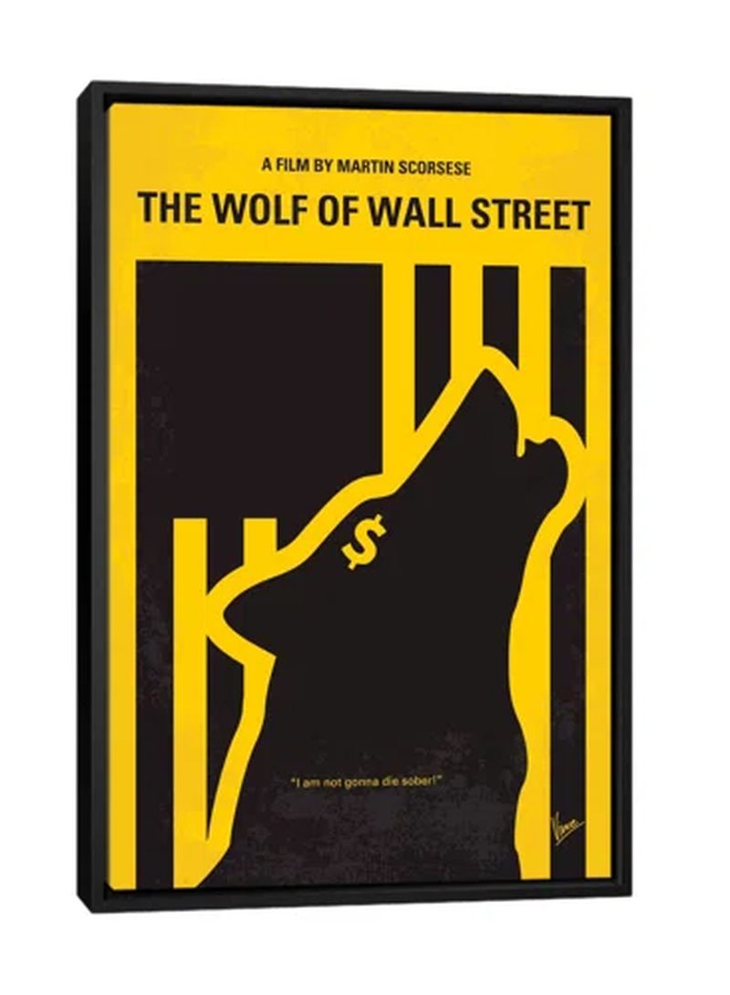 The Wolf Of Wall Street Minimal Movie Poster