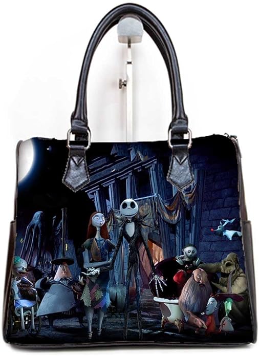 Top-Handle Bags with The Nightmare Before Christmas Print