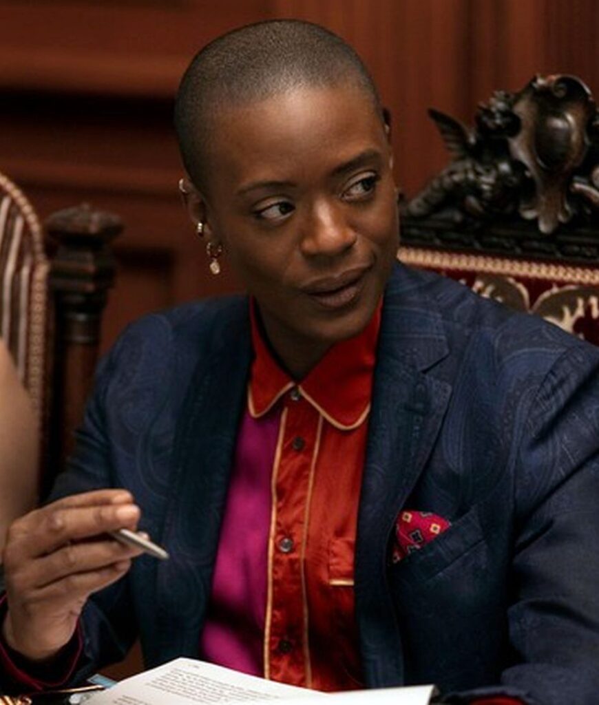 Victorine LaFourcade’s Masculine Suits and Shirts in The Fall of the House of Usher