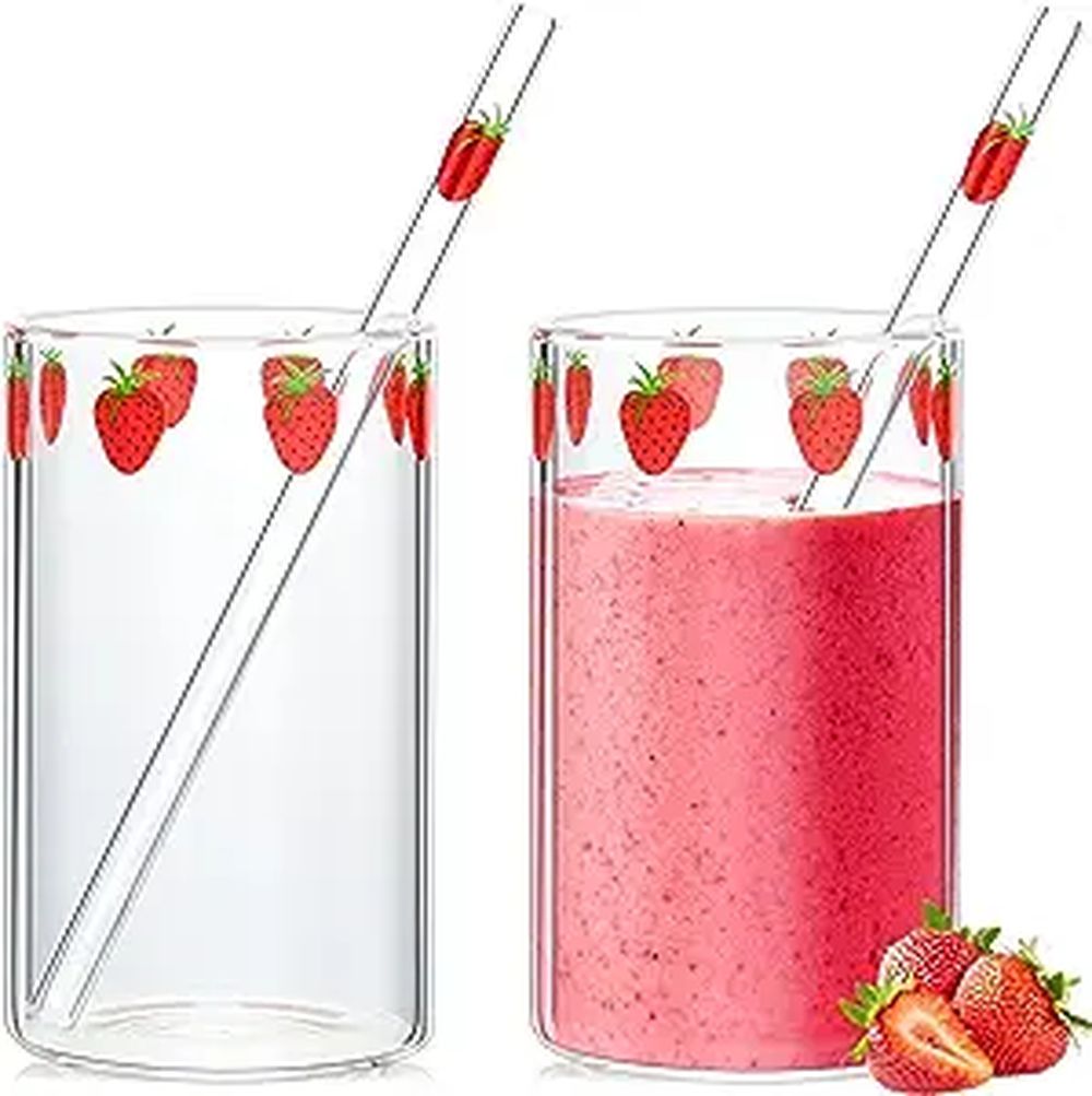 nana osaki gift ideas- strawberry-glasses
