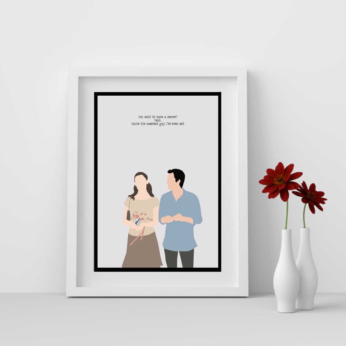 Jenna and Matty Quote Art