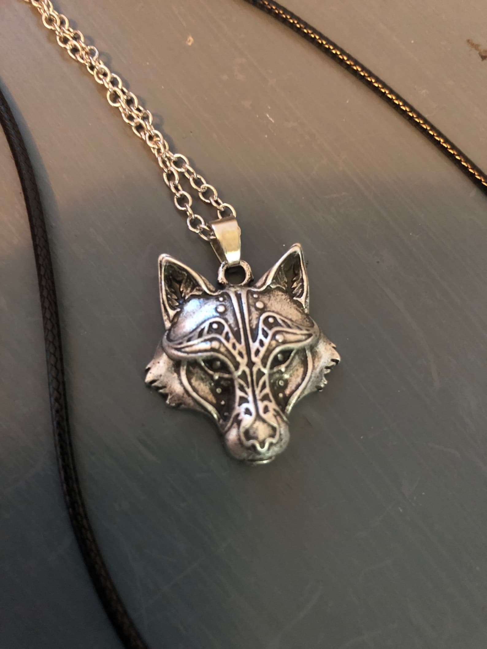 Bullet Train Gift Ideas Wolf Necklace