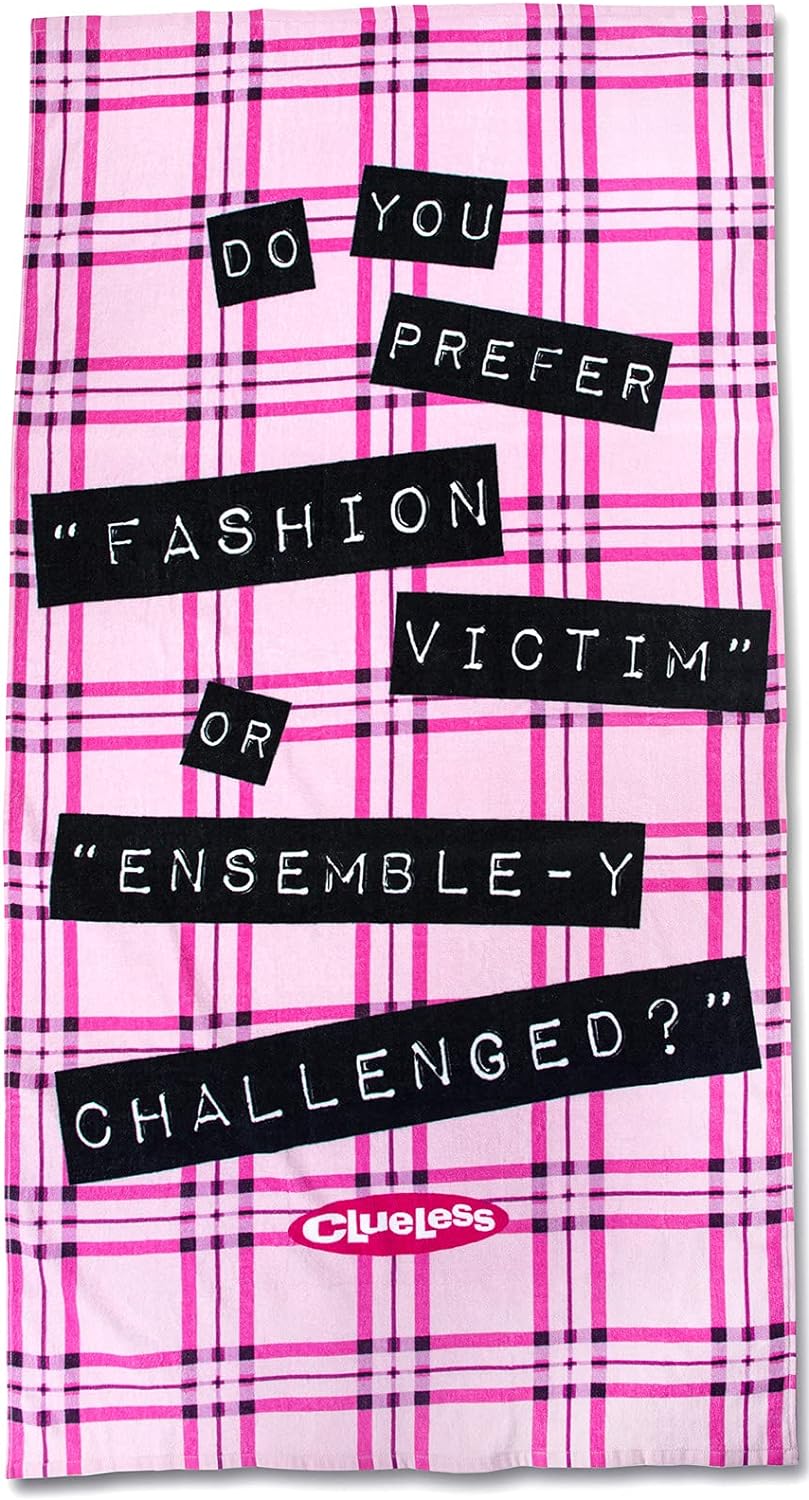 Clueless Gifts Clueless Quote Beach Towel